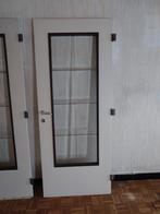 3 Binnen deuren met lood glas., Ophalen, Gebruikt, 80 tot 100 cm, Binnendeur
