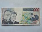 Biljet 10000 Belgische Frank, Ophalen