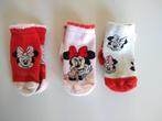 Sokken 'Minnie Mouse' Disney 3 paar maat 62/68, Disney, Gebruikt, Meisje, Ophalen of Verzenden
