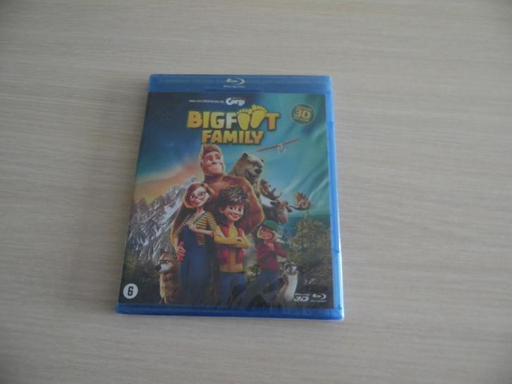 BIGFOOT-FAMILIE GLOEDNIEUW IN BLISTERVERPAKKING, Cd's en Dvd's, Blu-ray, Nieuw in verpakking, Tekenfilms en Animatie, Verzenden