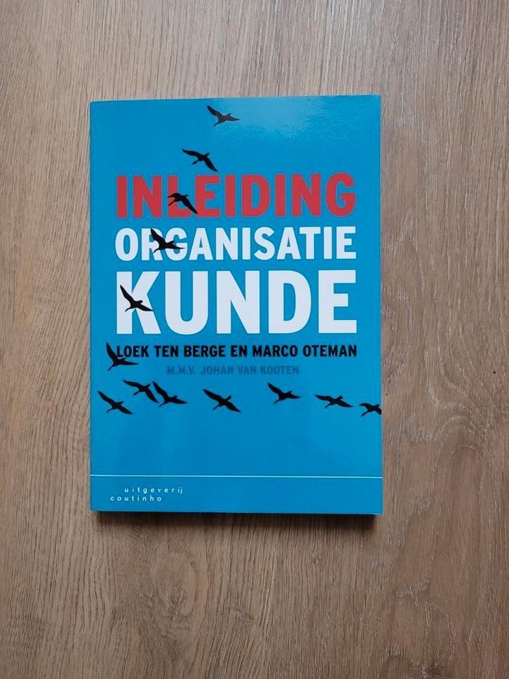 Loek ten Berge - Inleiding organisatiekunde, Boeken, Wetenschap, Zo goed als nieuw, Ophalen of Verzenden