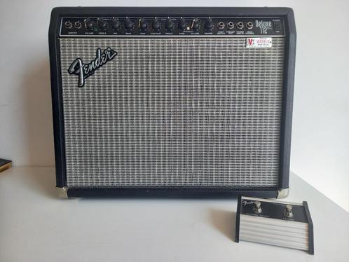 Versterker Fender Deluxe 112 plus, Muziek en Instrumenten, Versterkers | Bas en Gitaar, Gebruikt, Gitaar, 50 tot 100 watt, Ophalen