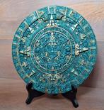 Maya / Azteekse zonnekalender van malachiet, Diversen, Ophalen of Verzenden