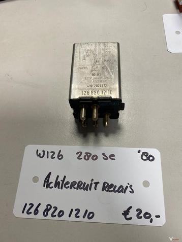Mercedes W126 280 SE 1980 Achterruit relais beschikbaar voor biedingen