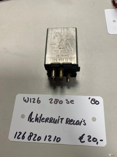 Mercedes W126 280 SE 1980 Achterruit relais, Auto-onderdelen, Elektronica en Kabels, Gebruikt, Ophalen of Verzenden