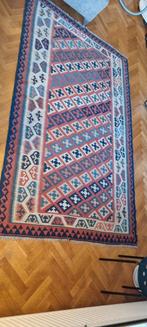 Groot Iraans kelim vloerkleed handgemaakt als nieuw antislip, Ophalen of Verzenden, Zo goed als nieuw