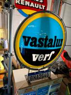 Vastalux verf reclame lichtbak, Verzamelen, Merken en Reclamevoorwerpen, Gebruikt, Ophalen of Verzenden, Lichtbak of (neon) lamp