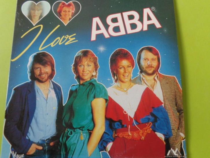disque vinyl 33 tours ABBA - I Love Abba, Cd's en Dvd's, Vinyl | Pop, Gebruikt, 1980 tot 2000, 12 inch, Ophalen of Verzenden