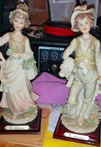 Duo beeldjes gemaakt + gesigneerd door Kuntstenaar Armani, Antiek en Kunst, Ophalen