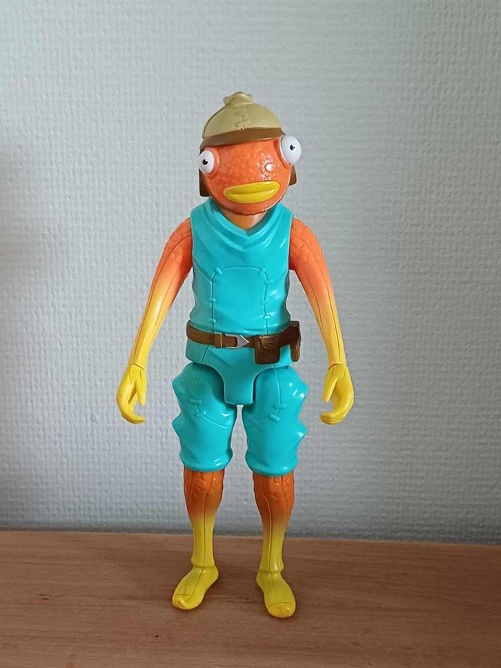 Fortnite Fishstick Figure 29 cm - 2020 zie objecten, Verzamelen, Poppetjes en Figuurtjes, Gebruikt, Ophalen