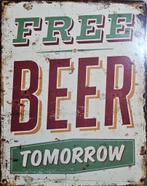 Metalen decoratie plaat, Tuin en Terras, Ophalen of Verzenden