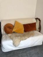 Slaapbank 2-zit IKEA, Huis en Inrichting, Slaapkamer | Slaapbanken, Ophalen, Gebruikt, Wit, Tweepersoons
