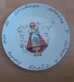 Grande assiette N-D de Covadonga Espagne, Antiquités & Art, Enlèvement ou Envoi
