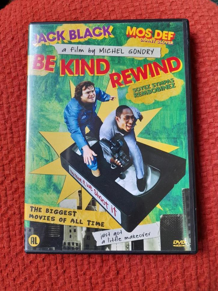 DVD : Be Kind Rewind (Jake Black, Mos Def, Danny Glover), CD & DVD, DVD | Comédie, Comme neuf, Comédie d'action, Tous les âges