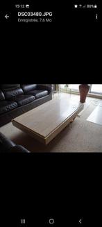 table basse, Comme neuf, 100 à 150 cm, Moderne marbre, Autres matériaux