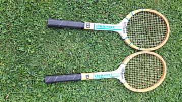 Vintage tennisrackets wilson chris evert, Enlèvement, Utilisé, Raquette, Wilson