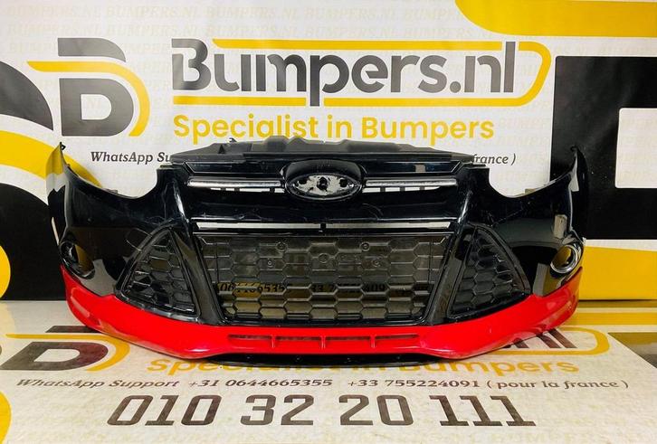 BUMPER FORD FOCUS MK3 STLINE ST-LINE VOORBUMPER 1-D9-3855Z, Auto-onderdelen, Carrosserie, Bumper, Voor, Gebruikt, Ophalen of Verzenden