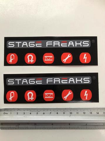 Stage freaks sticker beschikbaar voor biedingen