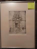 J.DENEUX ETS/DROGE NAALD, Antiek en Kunst, Kunst | Litho's en Zeefdrukken, Ophalen of Verzenden