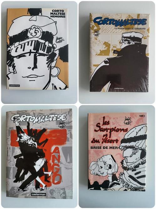 4 BD / Corto Maltese, Livres, BD, Comme neuf, Enlèvement ou Envoi