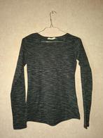 Zwart/Grijze Longsleeve met Ronde Hals van H&M Logg - Maat X, H&M, Zwart, Ophalen of Verzenden, Lange mouw