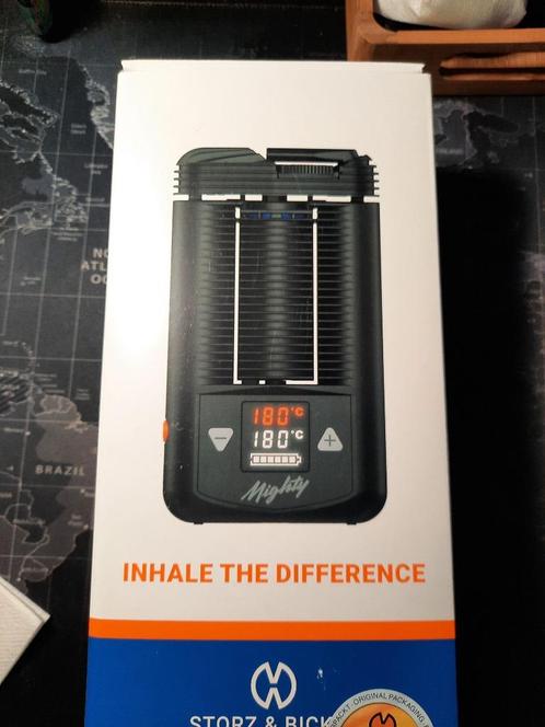 Mighty Storz & Bickel vaporizer/apparaat voor kruidengeneesm, Elektronische apparatuur, Persoonlijke Verzorgingsapparatuur, Zo goed als nieuw