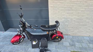 Elektrische Scooter Citycoco Fatboy Klasse B beschikbaar voor biedingen