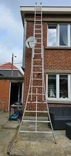 Altrex 3x12, Doe-het-zelf en Bouw, Ladders en Trappen, Ladder, Gebruikt, Ophalen of Verzenden, Opvouwbaar of Inschuifbaar
