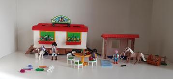 PLaymobil ponykamp woonwagen - als nieuw beschikbaar voor biedingen