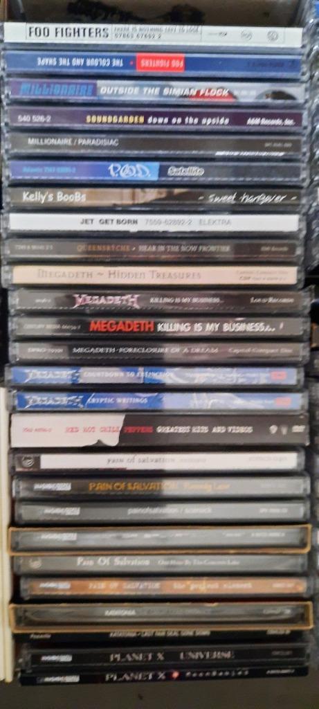 lot hardrock 90 cd' s, Cd's en Dvd's, Cd's | Hardrock en Metal, Zo goed als nieuw, Ophalen of Verzenden