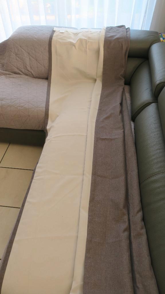 Verduisterende en isolerende gordijnen (4 stuks), Huis en Inrichting, Stoffering | Gordijnen en Lamellen, Grijs, Ophalen of Verzenden