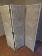 Paravent en rotin blanc, Enlèvement, Utilisé