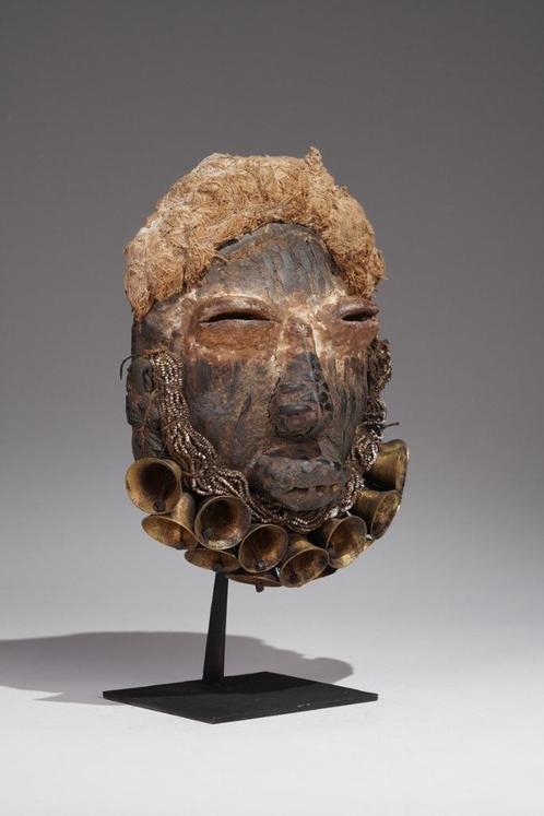 Stopzetting collectie - Kroumen - Guerre masker - Ivoorkust, Antiek en Kunst, Kunst | Niet-Westerse kunst, Ophalen of Verzenden