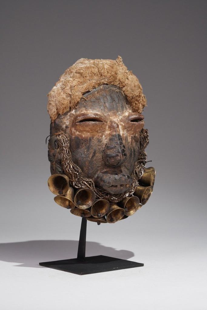 Stopzetting collectie - Kroumen - Guerre masker - Ivoorkust, Antiek en Kunst, Kunst | Niet-Westerse kunst, Ophalen of Verzenden
