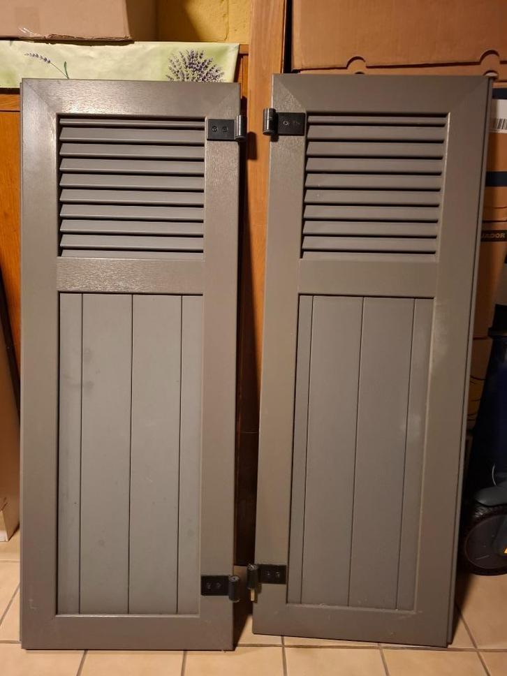 luiken, Doe-het-zelf en Bouw, Rolluiken, Zo goed als nieuw, 100 tot 150 cm, 100 tot 150 cm, Grijs, Ophalen
