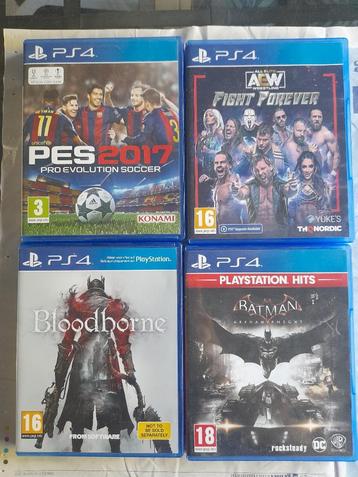 PS 4 spelletjes  beschikbaar voor biedingen