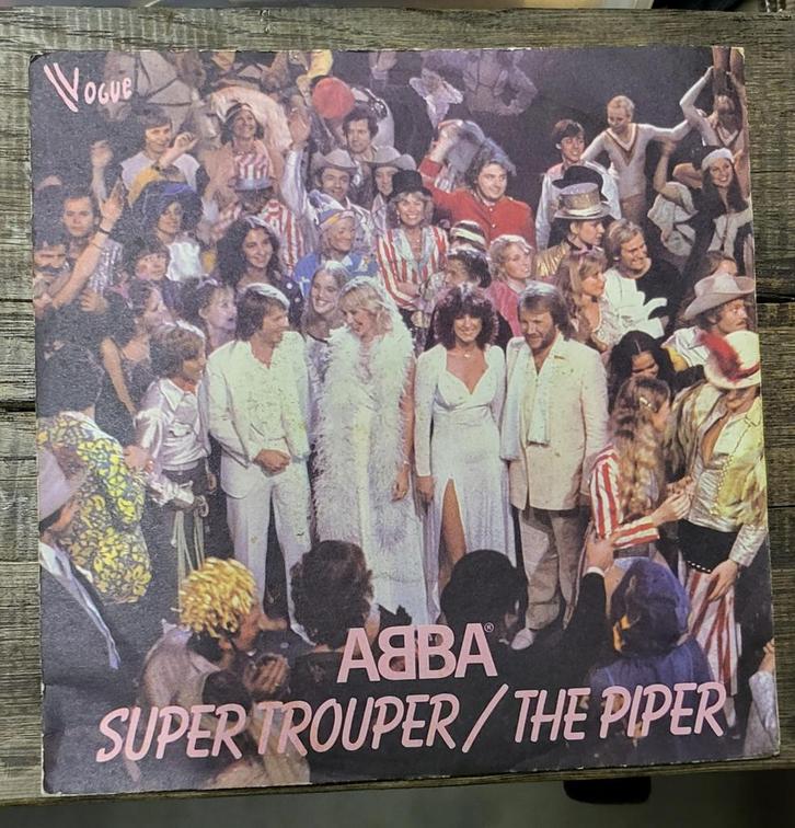 ABBA Super Trouper, Cd's en Dvd's, Vinyl Singles, Zo goed als nieuw, Single, Ophalen of Verzenden