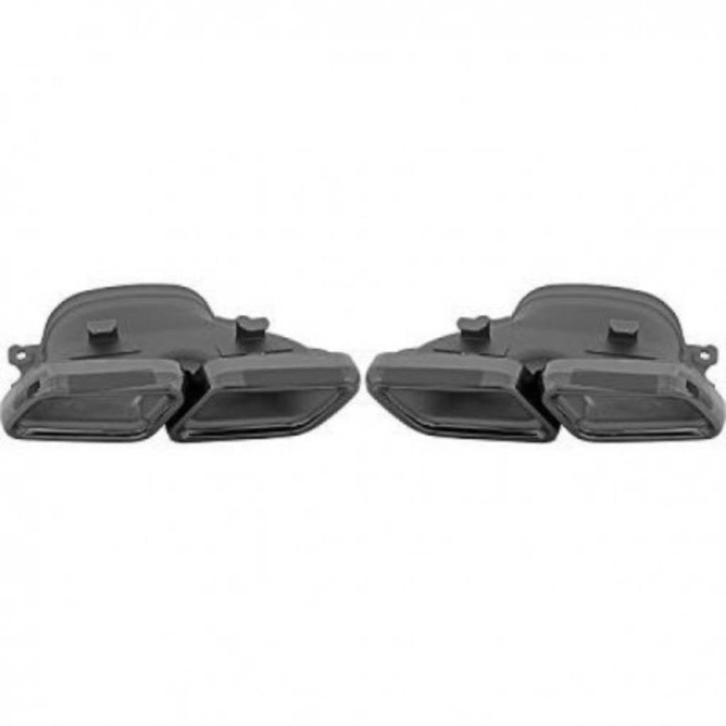 EMBOUTS D'ECHAPPEMENT LOOK 63AMG MERCEDES CLASSE C W205, Auto diversen, Tuning en Styling, Ophalen of Verzenden