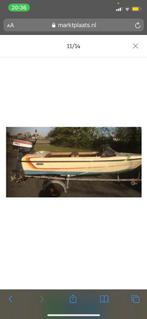Retro speedboot, Watersport en Boten, Speedboten, Ophalen, Gebruikt, Minder dan 70 pk, 3 tot 6 meter
