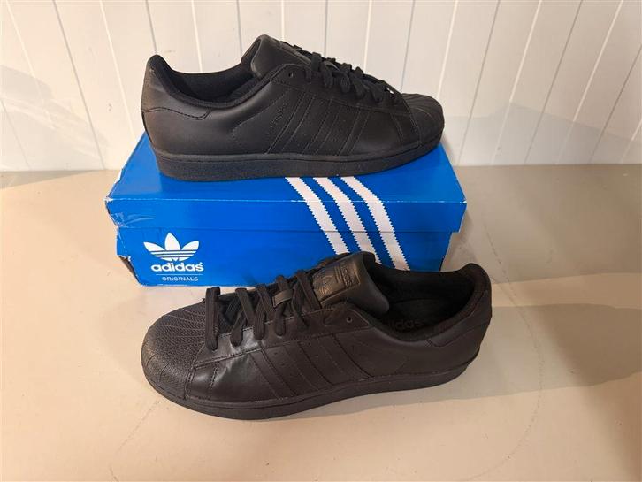 Adidas Superstar Foundation Black Black-Black Trainers [AF56, Kleding | Heren, Schoenen, Nieuw, Ophalen of Verzenden