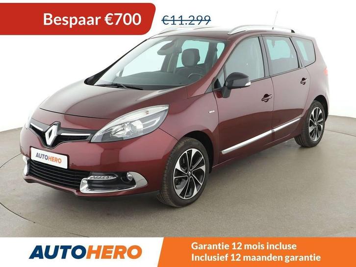 Renault Grand Scénic 1.2 TCe Energy BOSE Edition (bj 2016), Auto's, Renault, Te koop, Grand Scenic, ABS, Achteruitrijcamera, Airbags