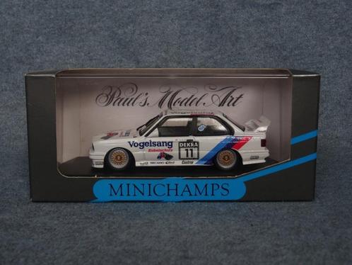 BMW E30 M3 DTM 1990 #11 Altfrid Heger Minichamps 1:43 OVP, Hobby & Loisirs créatifs, Voitures miniatures | 1:43, Comme neuf, Voiture