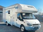 Mobilhome Ford Transit 2.4 Diesel RIMOR Gekeurd v Verkoop, Caravans en Kamperen, Mobilhomes, Particulier, Diesel, Ford