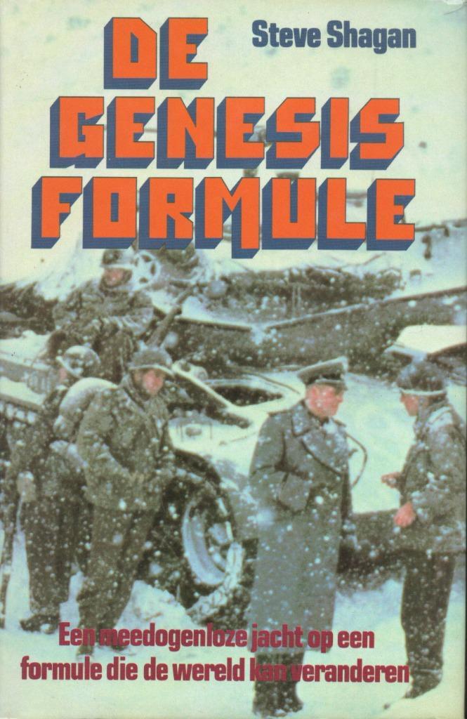 DE GENESIS FORMULE - STEVE SHAGAN, Boeken, Thrillers, Zo goed als nieuw, Nederland, Ophalen of Verzenden