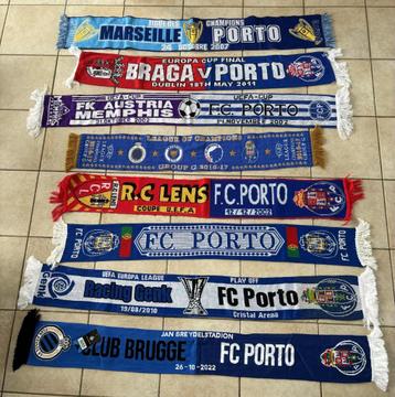 Lot FC Porto sjaals (8 stuks) voor verzamelaars beschikbaar voor biedingen