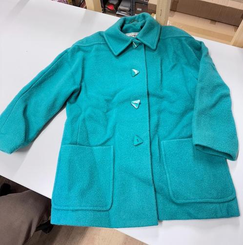 Zeldzame Eastex Jas groen-blauw dames L wol wollen winter, Kleding | Dames, Jassen | Winter, Zo goed als nieuw, Maat 42/44 (L)