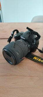 Nikon D5000 + AF-S DX NiKKOR 18-55 lens kit, Ophalen of Verzenden, Zo goed als nieuw, Nikon