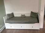 Bedbank / Lit banquette IKEA Hemnes, Huis en Inrichting, Wit, Ophalen of Verzenden, Zo goed als nieuw, Twijfelaar