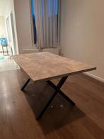 Eettafel, Huis en Inrichting, Ophalen, 50 tot 100 cm, 150 tot 200 cm, Grijs