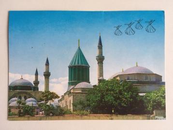 Postkaart Turkije Konya Mausoleum en moskee